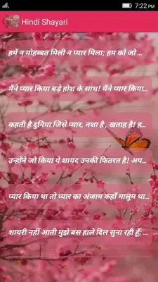 Hindi Shayari android App screenshot 4